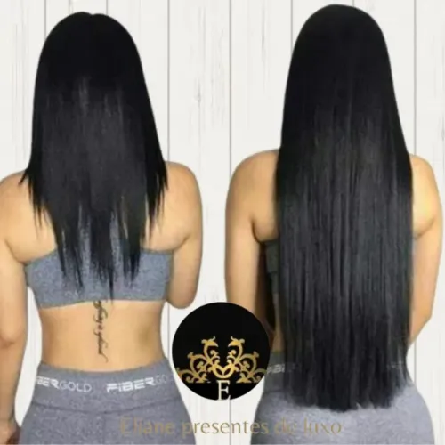 3 telas de cabelo indianos processados pra ponto americano .