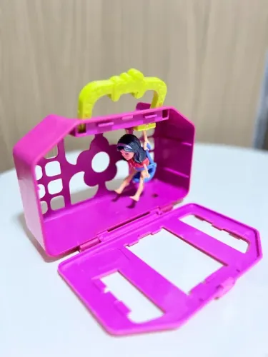 Maleta + boneca da Poly Pocket original