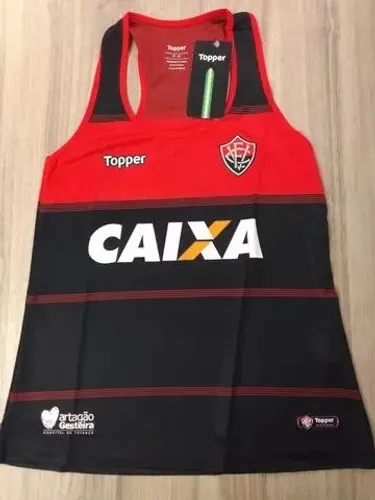 Camisa regata feminina Vitória Topper 2018