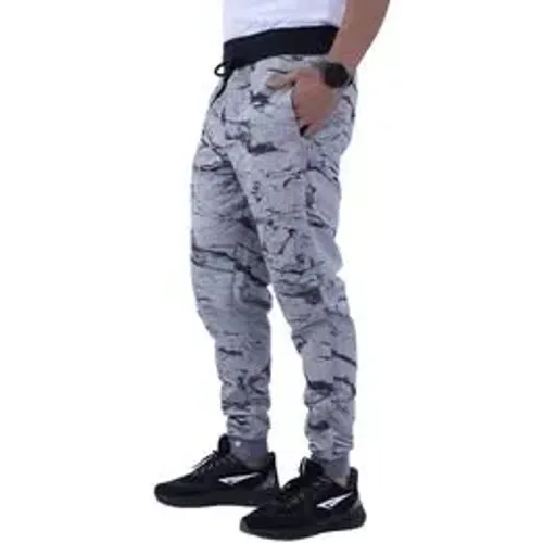 Calça Masculina Moletom Marmorizado Mescla - Tamanho P,M,G ou GG