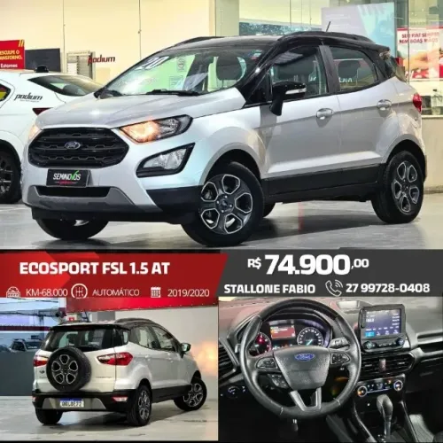 Ford Ecosport Freestyle 1.5 12V Flex 5P Aut. 2020