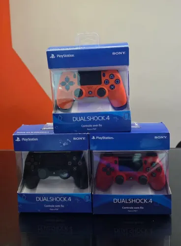 Controles Dualshock 4 para PS4 - NOVO