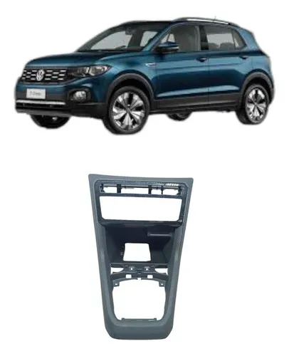 Moldura Console Central Volkswagen Tcross Original Usado