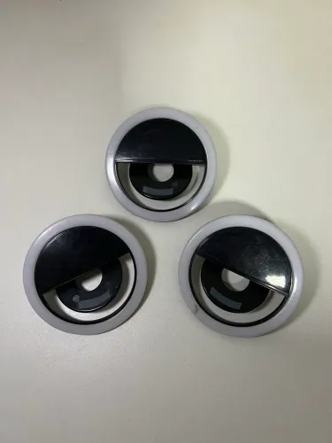 Mini ring light para celular LEVE 3, PAGUE 2