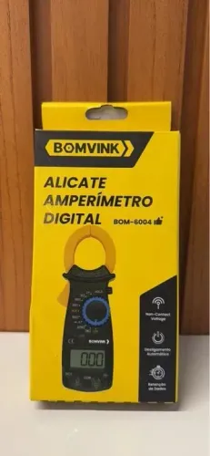 Alicate Amperímetro Digital BOM-6004 -BOMDER