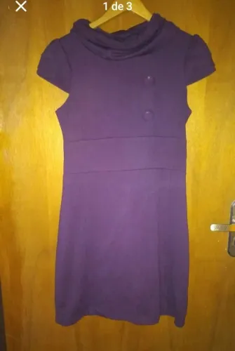 Vestido Vinho