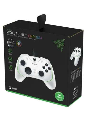 Controle Xbox Series / Xbox One Razer Wolverine V2 Chroma- Com Fio - Gamer - Lacrado