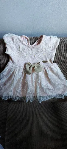 Vestido G bebê Luxo marca Kiki xodó 