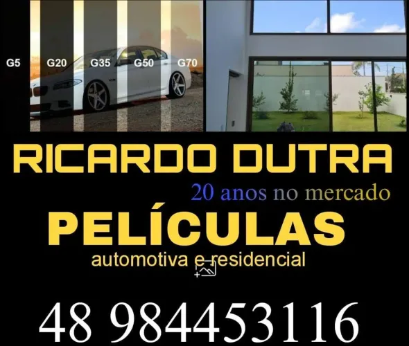 Película residêncial e automotiva