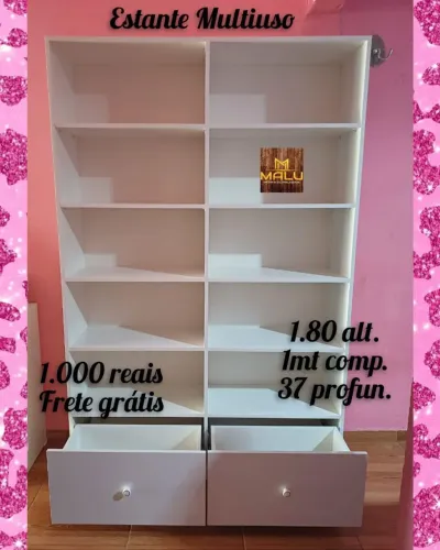 Estante Multiuso 1,80m
