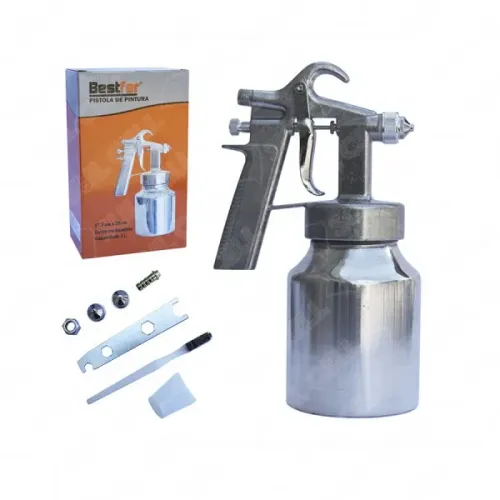 PISTOLA DE PINTURA DE BAIXA PRESSAO 1LITRO BESTFER
