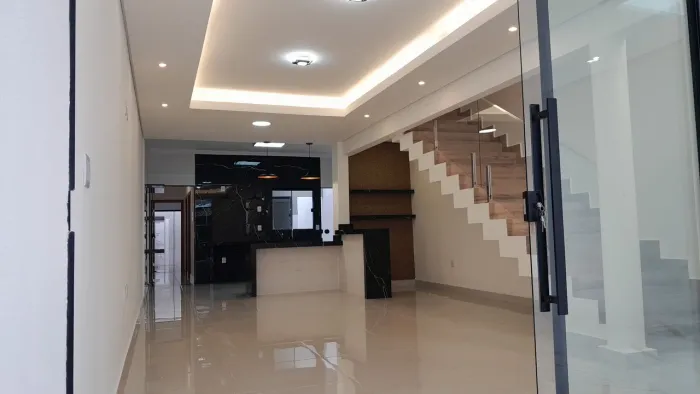Sobrado, casa nova, 3/4 suíte, jardim patrícia, 185 m2 construção. 