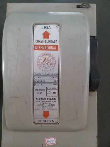 Chave Blindada Internacional - 60A - 250V