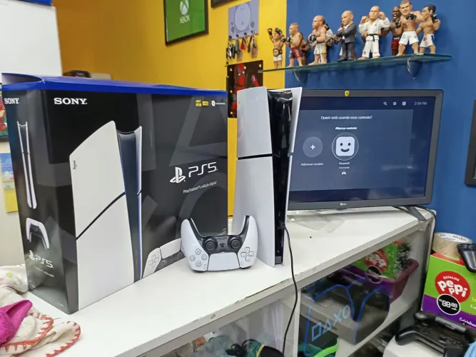 Playstation 5 slim digital 1 terá Semi novo