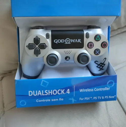 Controle de ps4 personalizado edição Deus da Guerra