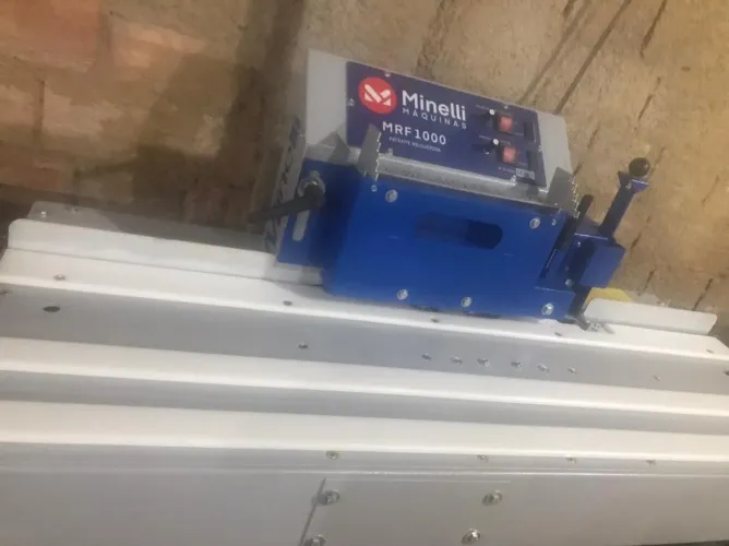 Refiladora acabamento de borda minelli f-1000