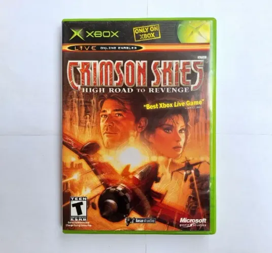 Crimson Skies High Road to Revenge Original Xbox Clássico
