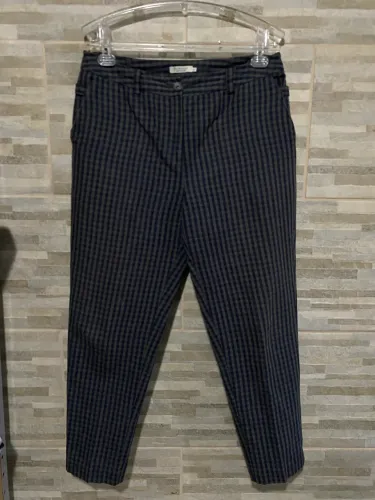 Calça quadriculada algodão Richards 42