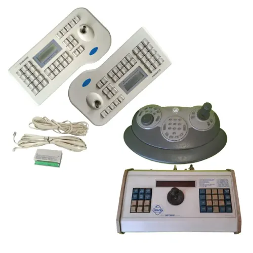 Pelco Samsung Teclados Mesa Kbd5000 + 2 Mesa Samsung Scc-16 Ptz