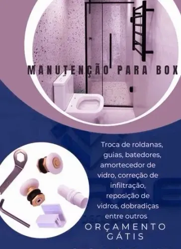 MANUTENÇÃO EM BOX DE VIDRO