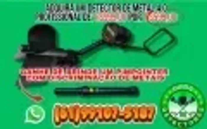 DETECTOR DE METAL PROFISSIONAL 4.0 + PIMPOINTER DE BRINDE