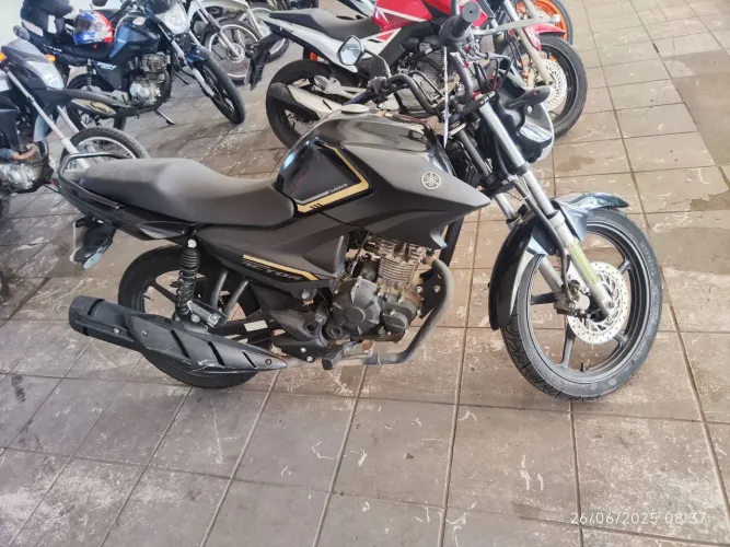 YAMAHA FACTOR 150 PRETA 2023 SHALON MOTOS SERRA 