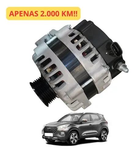 Alternador Chery Tiggo 5x 1.5 2024 2025 Com Apenas 2.000 Km