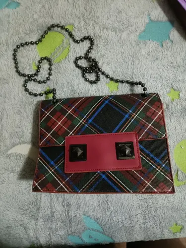 Bolsa xadrez lindíssima Satinato