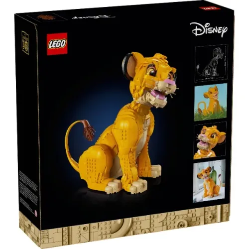 Lego Jovem Simba, O Rei Leão | Aceitamos Cartão - Parcele em Até 24x! | Pronta Entrega