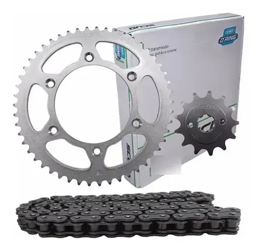 Kit Transmissão Relação Scud Cb 650/ Cbr 650f Corrente Kmc 