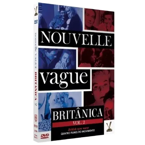 DVD Nouvelle Vague Britânica- Vol.2 com 4 Cards- LACRADO 