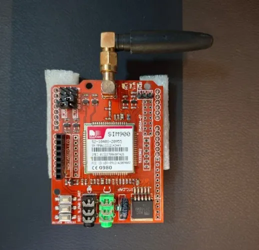 Arduino Shield Módulo Gsm Gprs Sim900 Quad Band + Antena