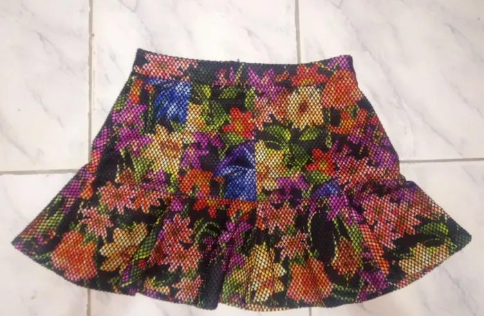 Saia Floral - Tamanho M