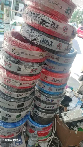 Fio para instalação elétrica de 1.5 a 10mm lacrado Anti chamas 