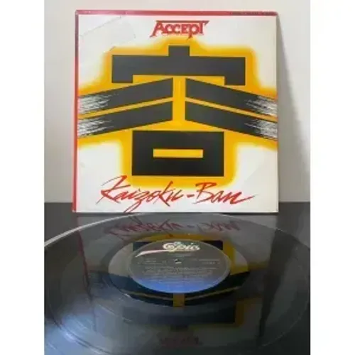 Accept - Kaizoku-Ban (Heavy Metal Alemão, LP Nacional 1985, Ao Vivo, EXC/VG+)