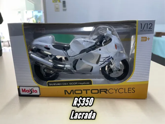 Miniatura moto Hayabusa 1/12