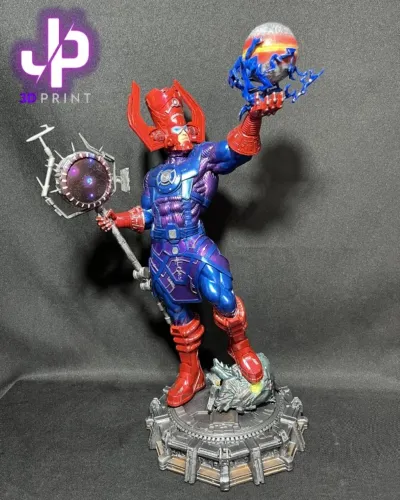 Action Figure - Galactus - Quarteto Fantástico - Impressão 3d feito todo em resina.