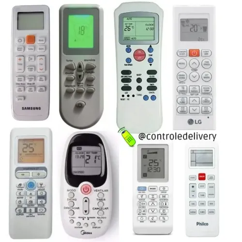 Controle Remoto para Ar Condicionado ( temos todas as marcas ) com entrega em Recife e Rmr