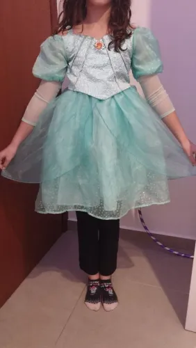 Indo vestido fantasia Ariel