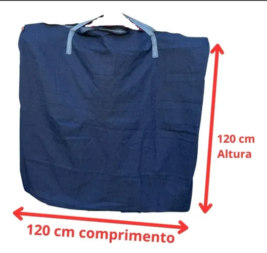 Bolsa Jeans Forte Extra Grande 
