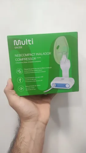Inalador Compressor Nebcompact Multi Saú de HC025