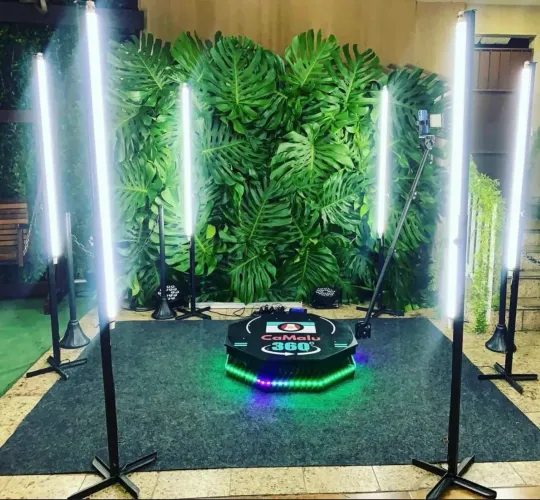 Plataforma 360 com Led