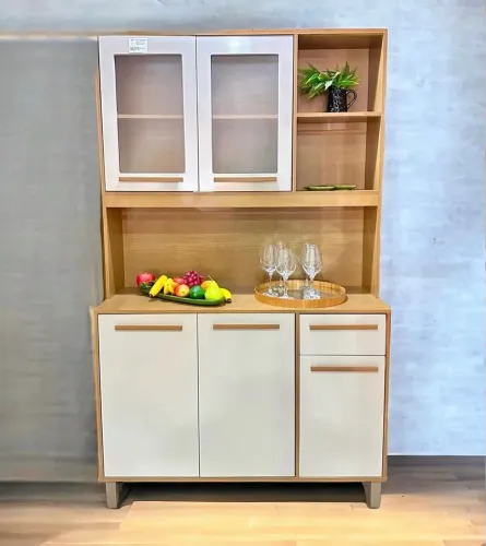 Armário de Cozinha Rubi 5 Portas e 1 Gaveta- Produto Novo