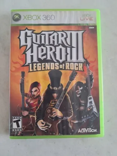 Guitar Hero 3 Original Xbox 360 Perfeito estado