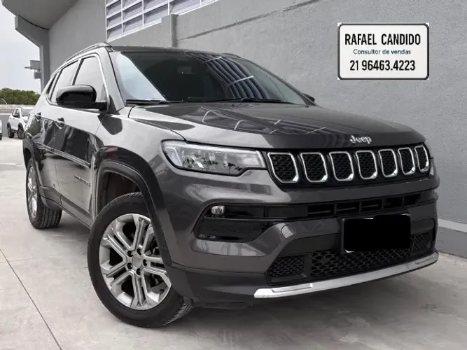 COMPASS LONGITUDE 1.3 TURBO 2022 - LOJA JEEP / PROMOÇÃO *CHAMA NO ZAP*