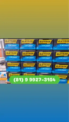 Bateria de carro Eletran - Nova 60 ah 12 meses de garantia