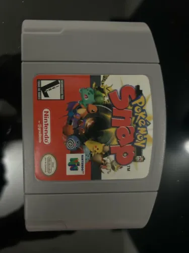 Jogo cartucho nintendo 64 original pokemon snap