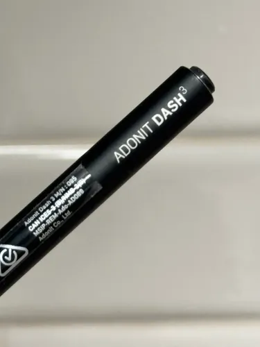 Caneta Adonit Dash 3 - Stylus de precisão de ponta fina para iPad, iPhone, Samsung