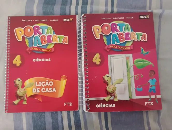 Livro de ciências coleção portas abertas 4 ano