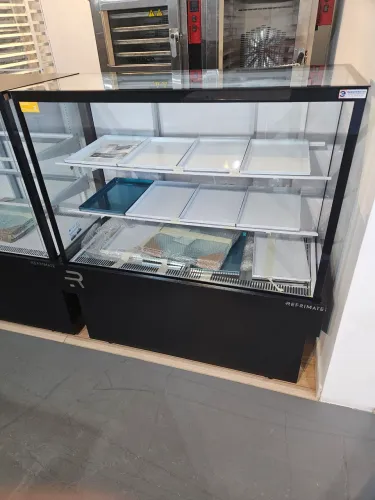 vitrine aquecida para salgados 1,10m